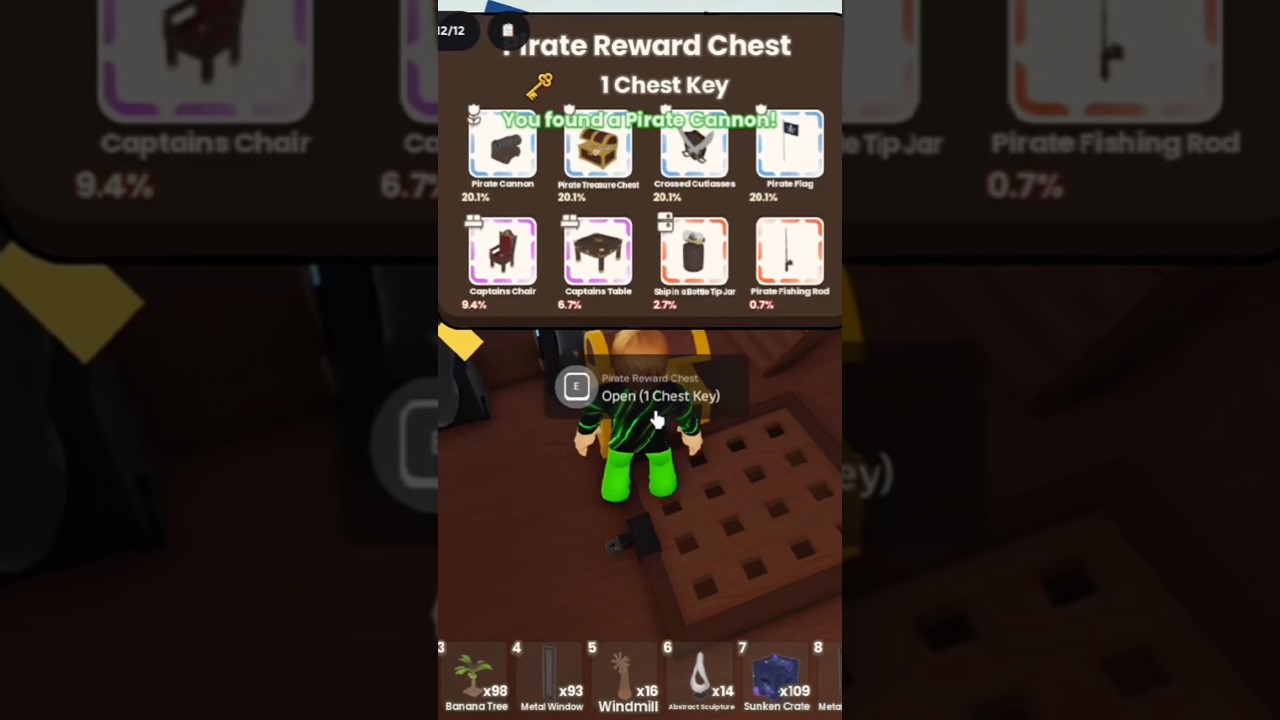 Opening 500 treasure chests in Run a Restaurant #roblox #runarestaurant