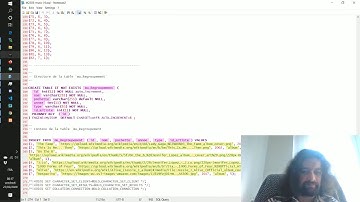 M2203 - TD PHP/MySQL 1/7 : création d