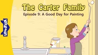 The Carter Family 9 | A Good Day for Painting | Family | Little Fox | Bedtime Stories