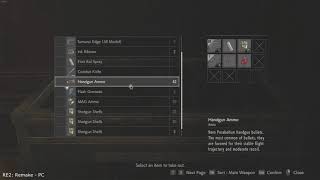 Resident Evil 2 - Item Duplication Glitch (PC)