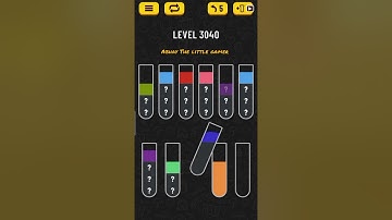 Water sort puzzle level 3040