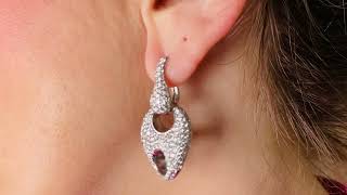 Video: Diamond earrings hawser