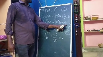 Diploma III SEM Mathematics Indefinite Integration-I Problems-2 and 3 by krutika maths tutorials