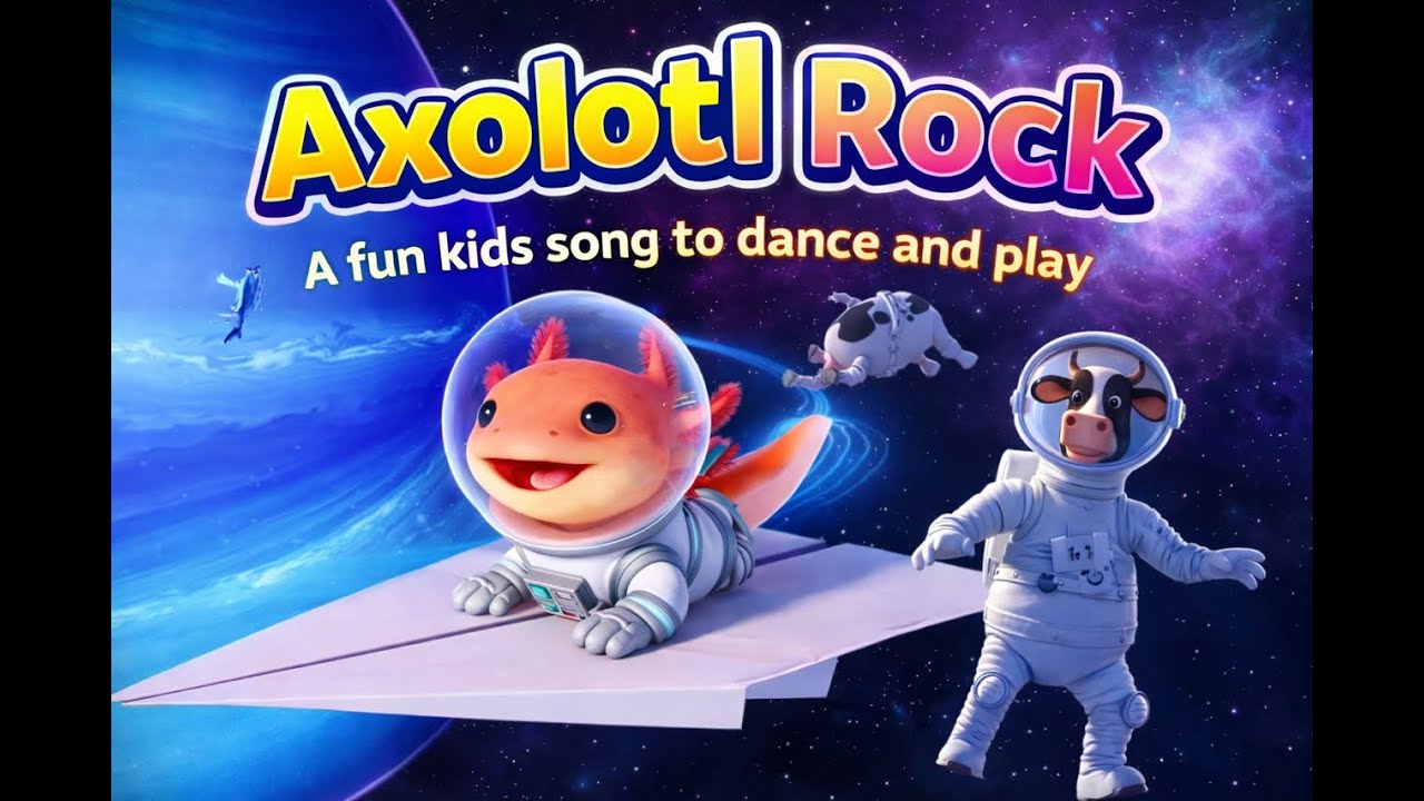 Axolotl Rock! - Fun Kids Dance Song