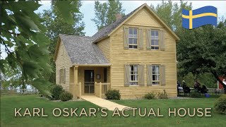 The Karl Oskar House (Nya Duvemåla) in Lindstrom, Minnesota