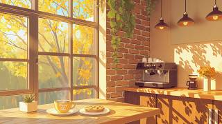 Cozy Autumn Coffee Shop 🍂☕ | Warm Morning Lofi Beats for Study & Relax screenshot 3
