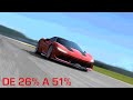 Real Racing 3 - Mestre - Ferrari J50 - De 26% a 51%
