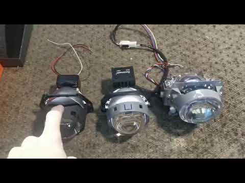 Сравнение Koito DM008 vs GTR v.3 vs Aozoom 1901