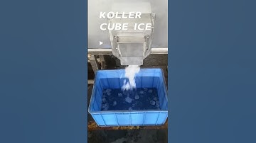 Koller cube ice machine defrosting!