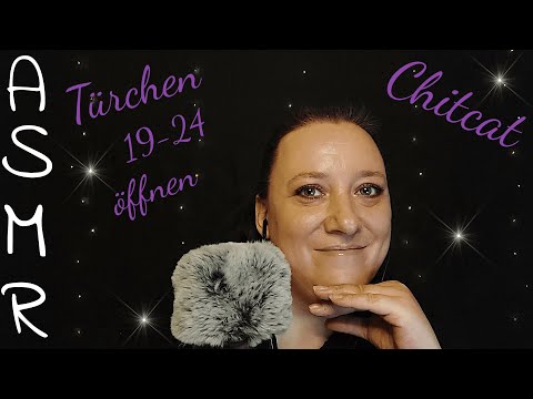 ASMR| ⭐Chitchat & Türchen 19-24 öffnen⭐/Soft Whispering German/Deutsch