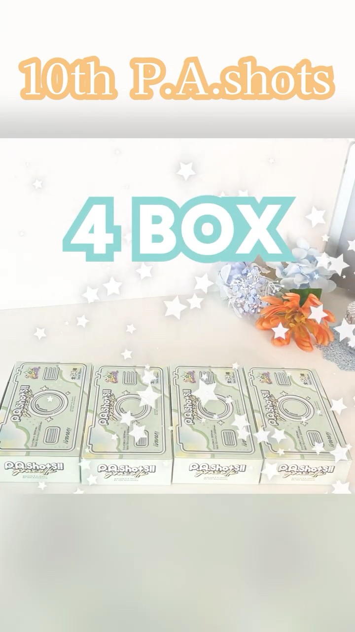 あんスタ【10thAnniversary ぱしゃっつ】4BOX ダイジェスト｜あんスタP.A.shots!!10th ANNIVERSARY×4BOX &特典7