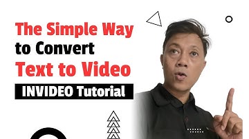 The Simple Way to Convert Text to Video : INVIDEO Tutorial