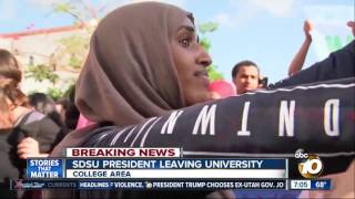 SDSU president leaving university