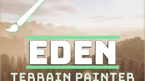 Quickly Paint Terrain with EDEN | Procedural Terrain Painting