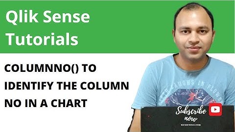 47 Qlik Sense ColumnNo function to Identify the column no in pivot table chart