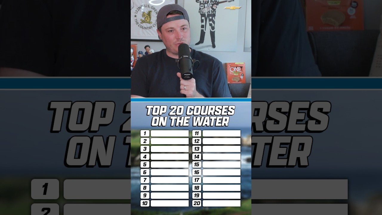 Can Riggs, Trent & Kiz name the Top 20 Golf Courses on the water?! @Chevrolet #Ad