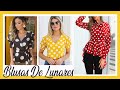 BLUSAS DE LUNARES TENDENCIAS EN BLUSAS MODERNAS | COMO COMBINAR BLUSAS DE LUNARES