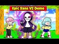 HIHA CHẾ TẠO THÀNH CÔNG BỘ GIÁP EPIC SANS V2 THỬ NGHIỆM TRONG MINECRAFT*HIHA EPIC SANS V2 DEMO 🤩👿👾