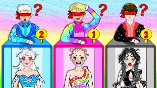 Where is Rainbow Bride Barbie? - Barbie Hair Makeover Handmade - DIYs Paper Dolls & Crafts