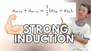 Solving a SEQUENCE PROBLEM using STRONG INDUCTION
