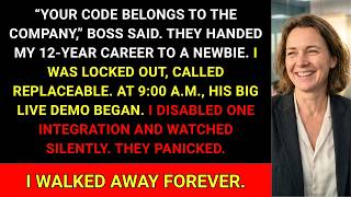 My Manager Gave My Codebase to a New Hire I Disabled the Integration and Watched the Demo Collapse Net Worth