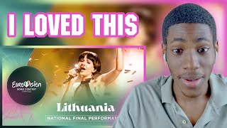 Monika Liu - Sentimentai 🇱🇹 -  Eurovision 2022 || FOREIGN REACTS