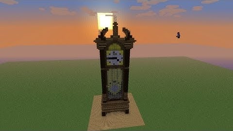 Grandfather Clock - Minecraft Timelapse