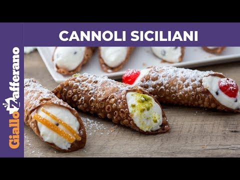 SICILIAN CANNOLI: authentic Italian recipe