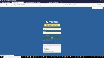 Webdocs Forms Managment Overview Video