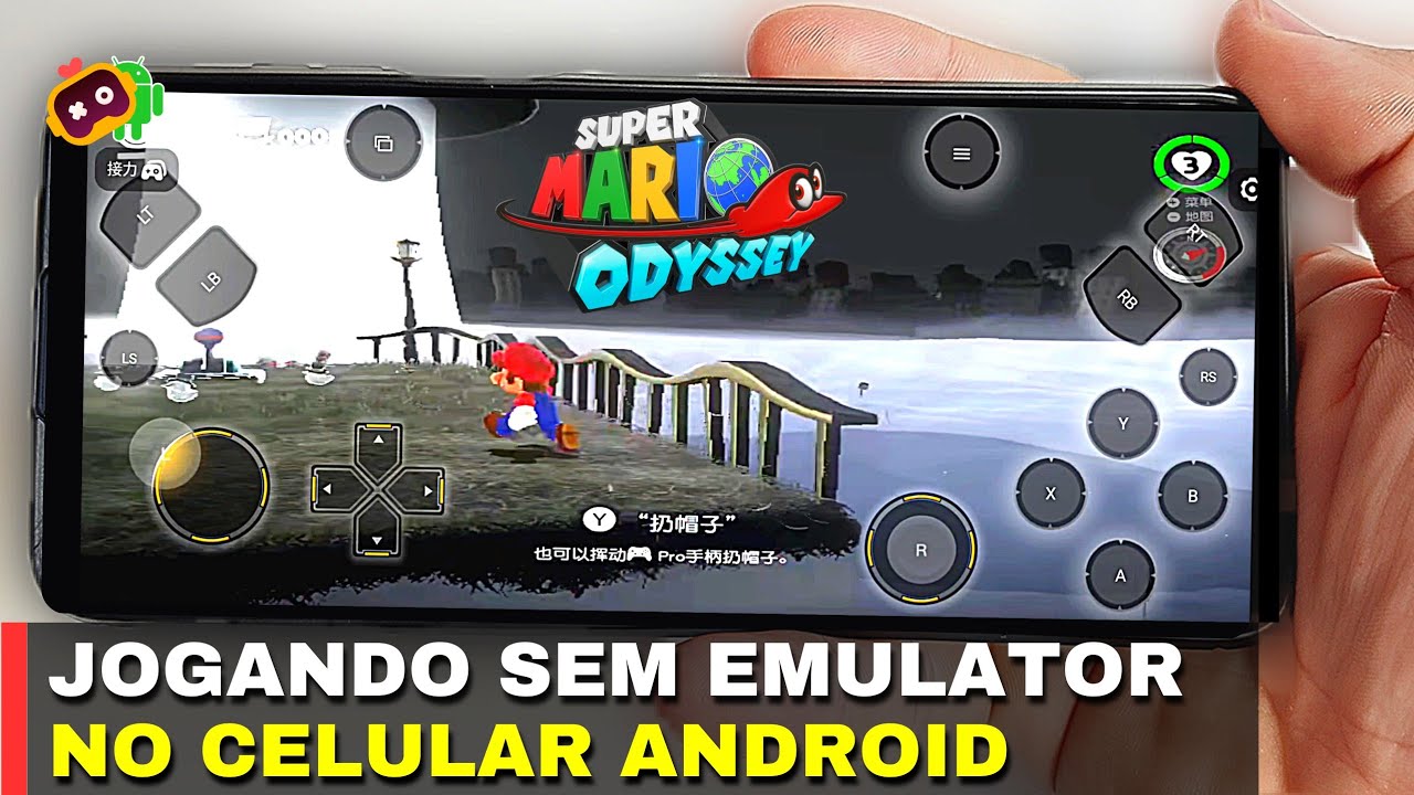 COMO JOGAR SUPER MARIO ODYSSEY NO CELULAR 