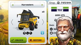 Harvester unlock in Farming simulator 14 | all vehicles unlock in Fs 14 | Fs14 Gameplay video