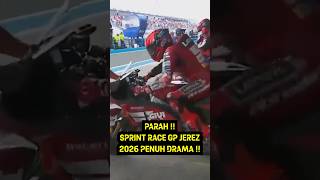 Parah  Sprint Race Jerez 2026 Penuh Drama Banyak Crash motogp marquez beritamotogp motogpjerez