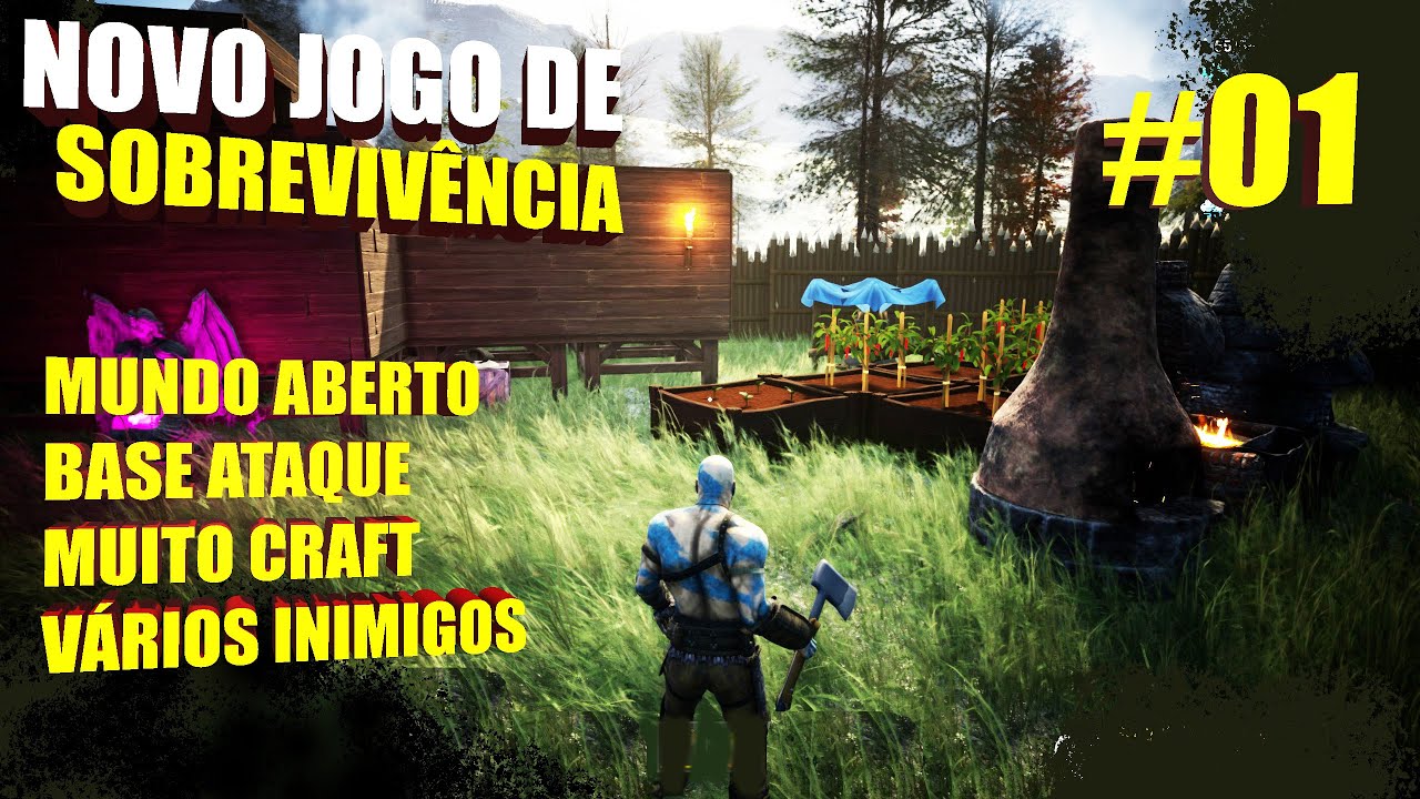 NOVO JOGO DE SOBREVIVÊNCIA em MUNDO ABERTO PROMISSOR