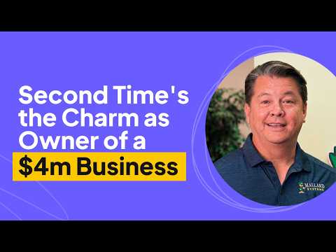 Second Time's the Charm as Owner of a $4m Business | Joe Springsteen Interview Episode cover