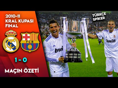 Real Madrid 1-0 Barcelona | 2011 Kral Kupası Finali - Türkçe Spiker