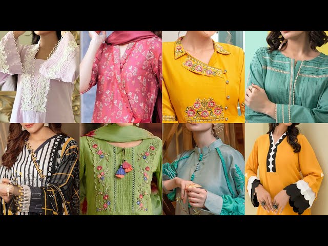 Latest neck designs for kurtis 2019 – + Latest Kurti Neck Designs For  Salwar Suit () Images with Patterns | Tattoo Ideas – Blouses Discover the  Latest Best Selling Shop women's shirts high-quality blouses