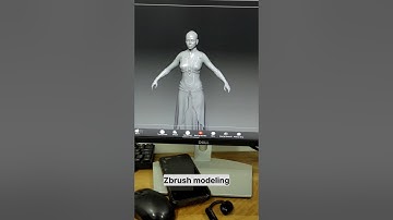 Zbrush character modeling..#ytshorts #shorts #zbrush #zbrushsculpt #3dmodeling