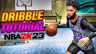 NBA 2K23 DRIBBLE TUTORIAL w/ HANDCAM BEST DRIBBLE MOVES for 2k23 SEASON 7 (FASTEST DRIBBLE MOVES)