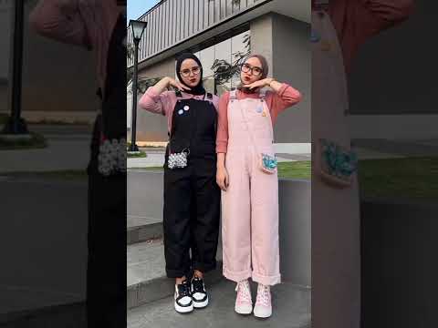 inpirasi-ootd-simple-bareng-bestie-😍#ootdhijab-#hijabers-#shopeehaul