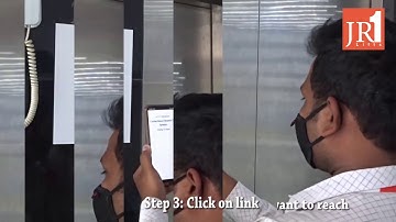 Contactless Elevator Call System by JR One Lifts | You do not need to touch the buttons