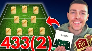 433(2) = DESTROYS 71 DEPTH In FC 24 ??  *BEST CUSTOM TACTICS*