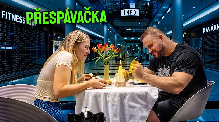 Spím s Manželkou celou noc v Obchodním Centru!