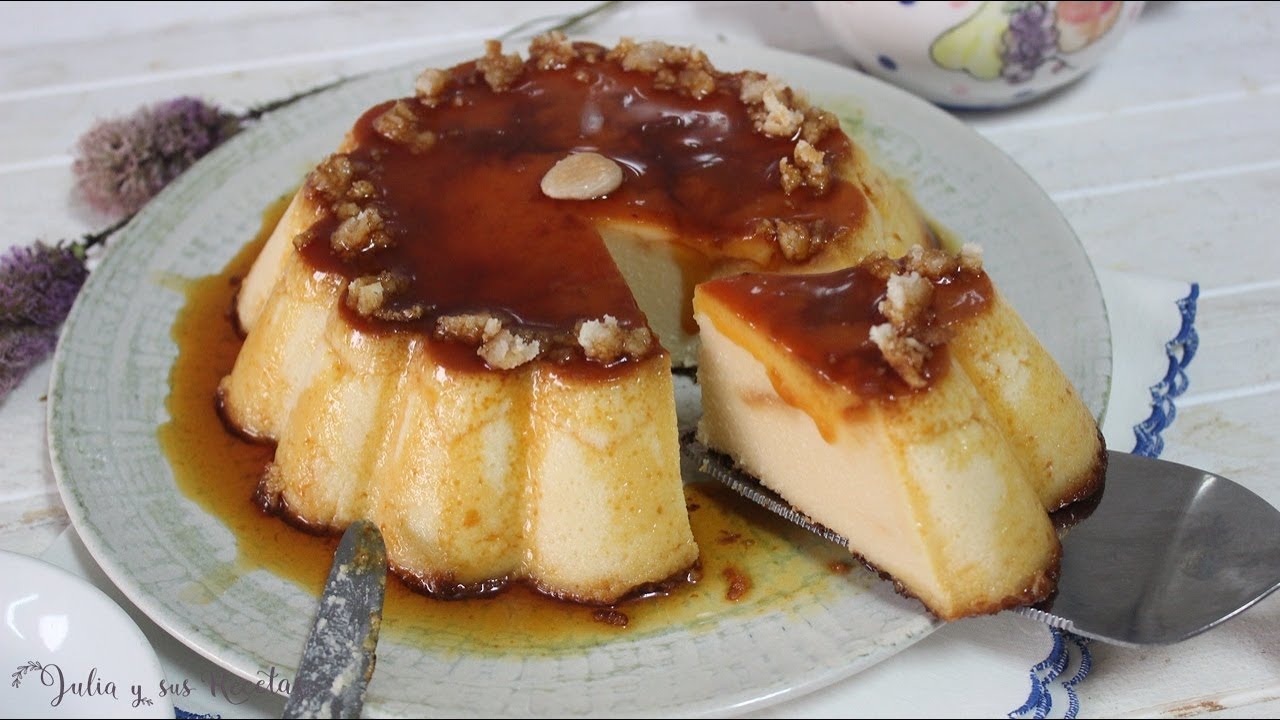 Flan de mazapán 🎄DELICIOSO POSTRE NAVIDEÑO - YouTube