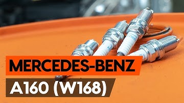 How to change spark plug on MERCEDES-BENZ A160 (W168) [TUTORIAL AUTODOC]