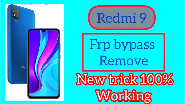 Redmi 9 frp bypass latest method 100%working easy solution #Redmi 9 google account bypass