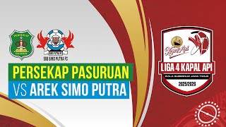 Persekap Kota Pasuruan VS Arek Simo Putra | Liga 4 Jawa Timur 25/26