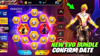 Paradox Evo Bundle Confirm Date🥳🤯 | Free Fire New Event | Ff New Event | Ff New Event Today