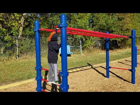 Playground at the Westhampton Beach Elementary School Project Fit Course