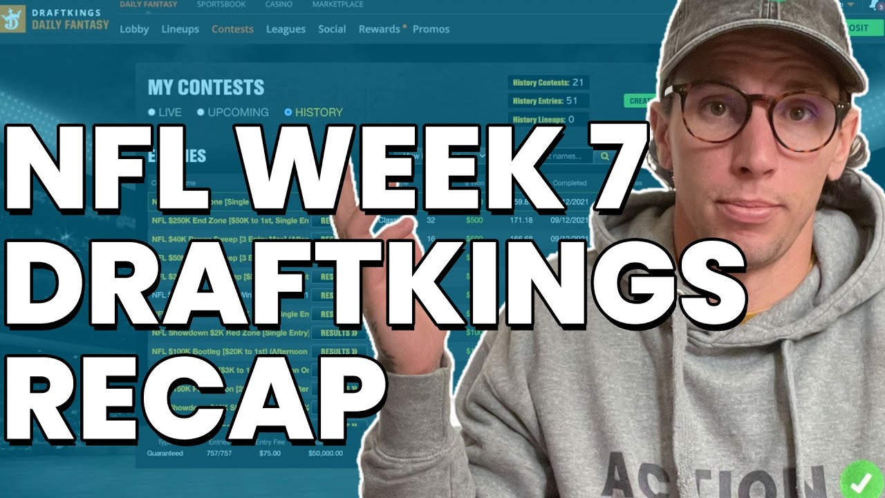 nfl-draftkings-week-7-recap-youtube