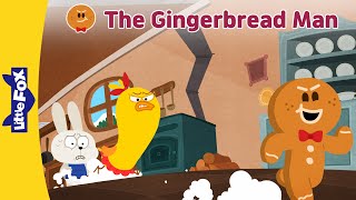The Gingerbread Man l Fairy Tale Barn l Run, Run As Fast As You Can |  Bedtime Stories | Little Fox